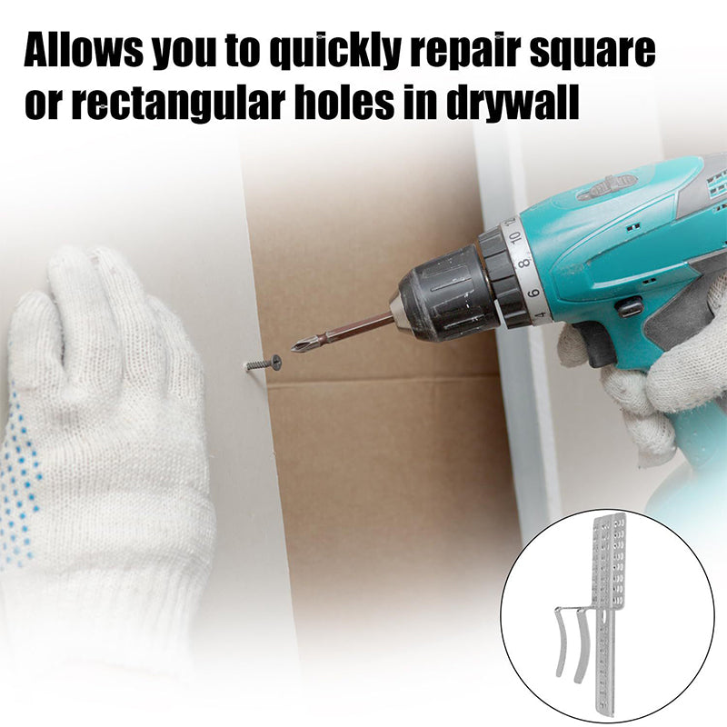 🔧 Trockenbau Reparaturclips – Für 1/2" & 5/8" Gipskartonplatten – Einfache Wandreparatur ohne Profi-Werkzeug