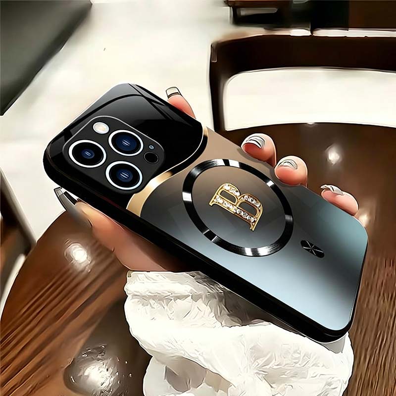 📱✨ Stylische magnetische stoßfeste Handyhülle – MagSafe-kompatibel, Militärschutz & kabelloses Laden
