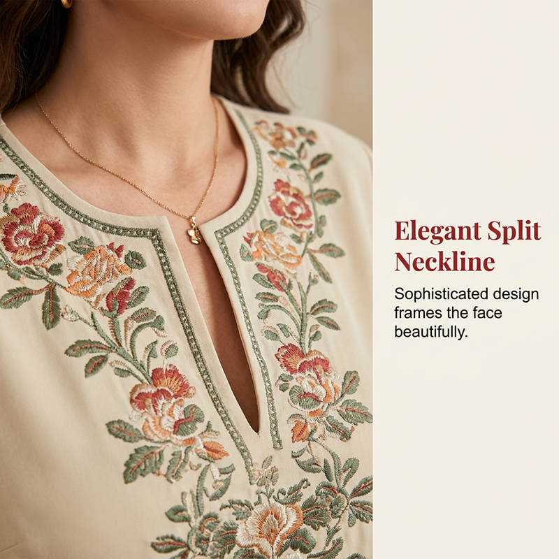👚 JETZT 50 % RABATT! ⏳ Set aus langärmeliger Damenbluse und Hose mit weitem Bein – fließend, elegant und leicht – perfekt für die Arbeit, einen Brunch oder auf Reisen – schickes 2-teiliges Outfit 🌸