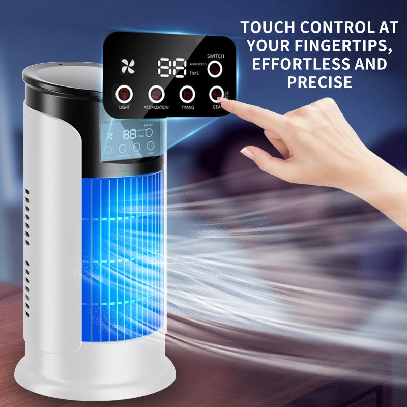💨🌊 USB-Tischventilator mit Wasserkühlung – 50% RABATT! ✨ Persönliche Klimaanlage für Schreibtisch, Büro & Reise