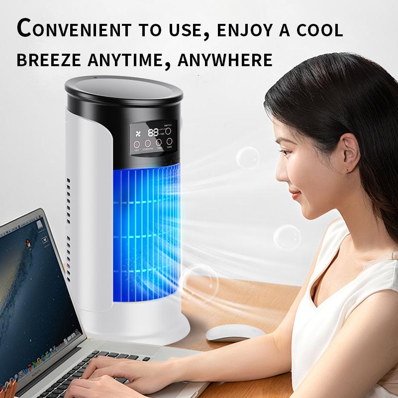 💨🌊 USB-Tischventilator mit Wasserkühlung – 50% RABATT! ✨ Persönliche Klimaanlage für Schreibtisch, Büro & Reise