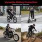 🏍️ Knie- & Ellbogenschoner 🛡️ Verstellbar & Stoßdämpfend – Ideal für Motorrad, Outdoor, Klettern und Arbeit