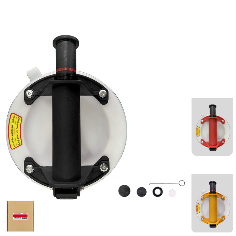 🪟 50% RABATT! 📏 8-Zoll Vakuum-Saugnapf mit Manometer für Glas – Geprüfte Saugkraft, griffiger Griff & Anzeige bei Druckverlust – ideal für Fliesen, Glasscheiben oder glatte Oberflächen im Bau- und Heimwerkerbereich 🔧