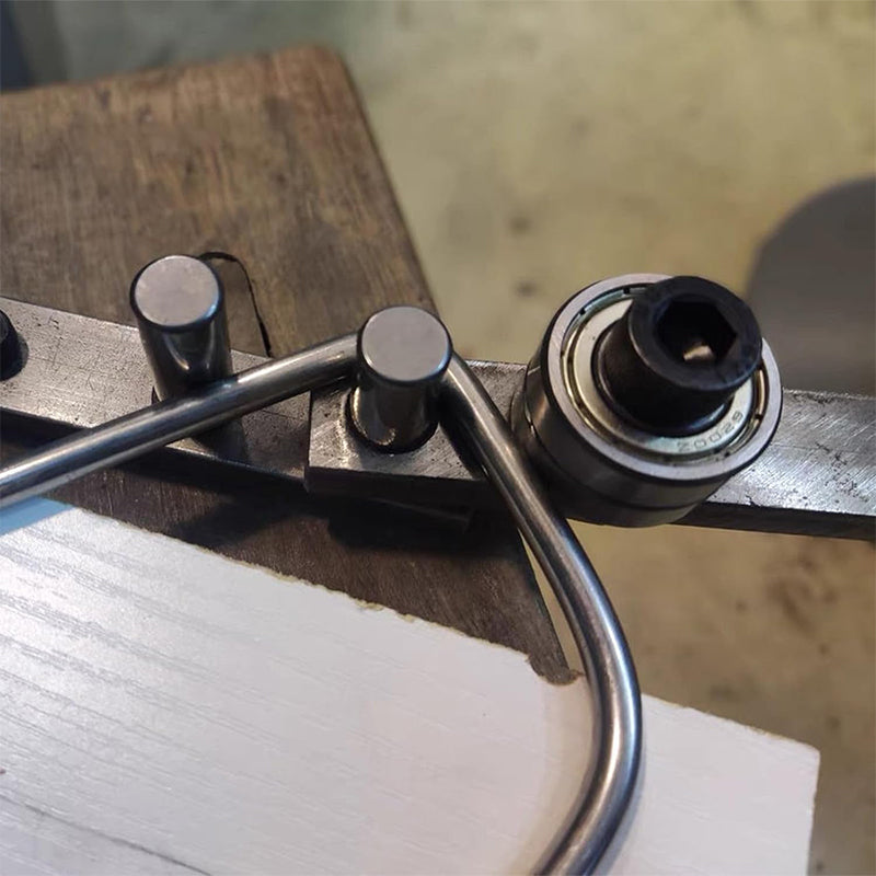 🔧💪 50% RABATT! Manueller Schwerlast-Betonstahl-Bieger für den Bau – Robust, präzise & mobil für Baustellen ✨