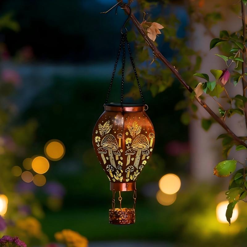 🎈☀️ 50% RABATT! Solarbetriebene Heißluftballon-Laterne – Magische Außenbeleuchtung für Garten, Terrasse & Balkon ✨