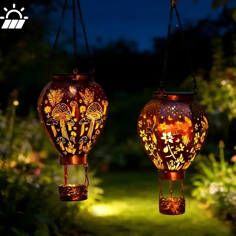 🎈☀️ 50% RABATT! Solarbetriebene Heißluftballon-Laterne – Magische Außenbeleuchtung für Garten, Terrasse & Balkon ✨
