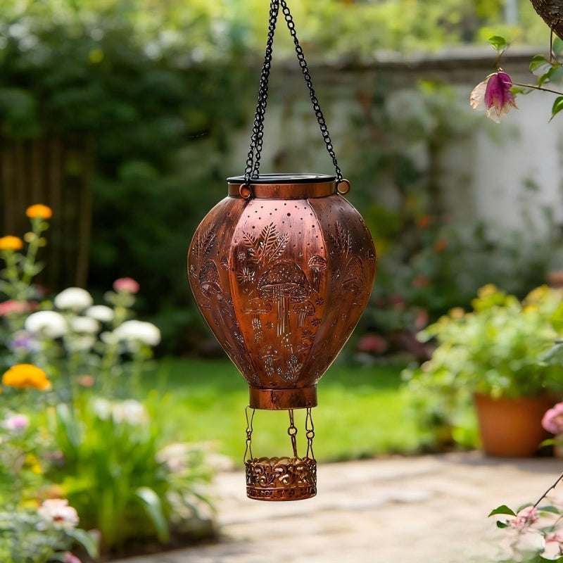 🎈☀️ 50% RABATT! Solarbetriebene Heißluftballon-Laterne – Magische Außenbeleuchtung für Garten, Terrasse & Balkon ✨