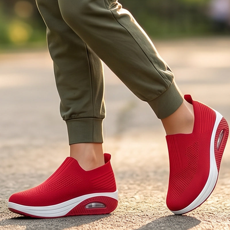 👟🏞️ 50% RABATT! Luftgepolsterte Slipper für Damen – Leicht & federnd, ideal für Spaziergänge und Wanderungen 🚶‍♀️