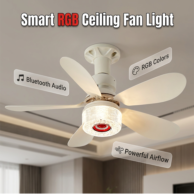 🌀📢 50% RABATT! 3-in-1-Deckenventilator mit Licht & Bluetooth-Lautsprecher – Kühle Brise, sanftes Licht & angenehme Musik – Komfort den ganzen Tag 🛋️✨