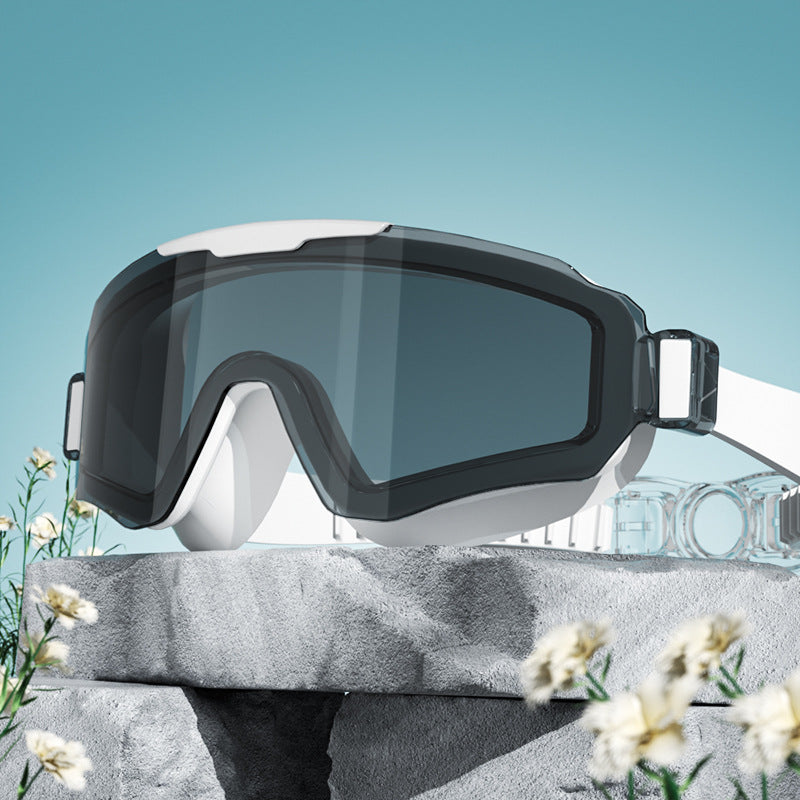 🥽🔥 50% RABATT! Antibeschlag & HD Schwimmbrille mit großem Rahmen – Weitwinkel, UV-Schutz & Anti-Fog für klare Sicht im Wasser ✨