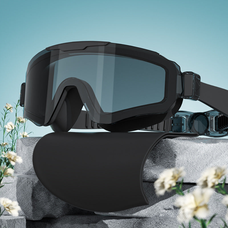 🥽🔥 50% RABATT! Antibeschlag & HD Schwimmbrille mit großem Rahmen – Weitwinkel, UV-Schutz & Anti-Fog für klare Sicht im Wasser ✨