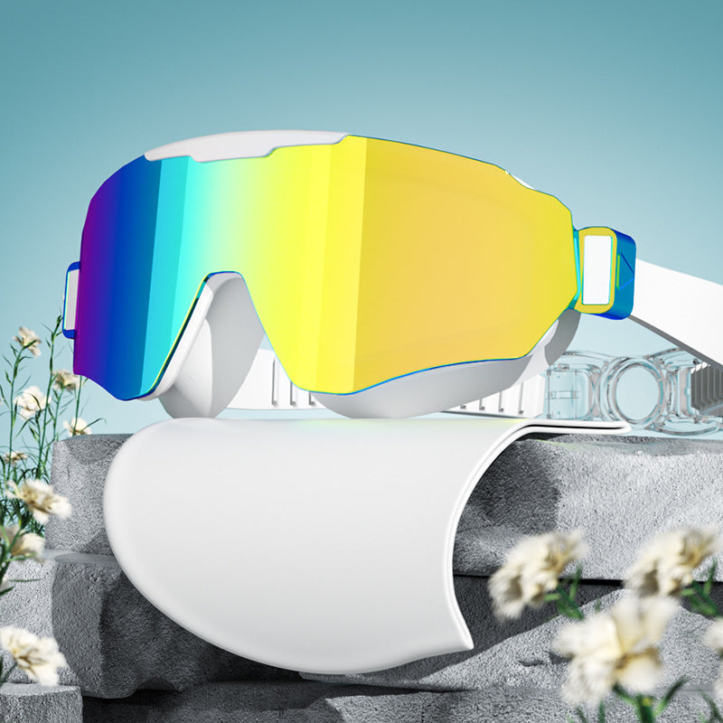 🥽🔥 50% RABATT! Antibeschlag & HD Schwimmbrille mit großem Rahmen – Weitwinkel, UV-Schutz & Anti-Fog für klare Sicht im Wasser ✨