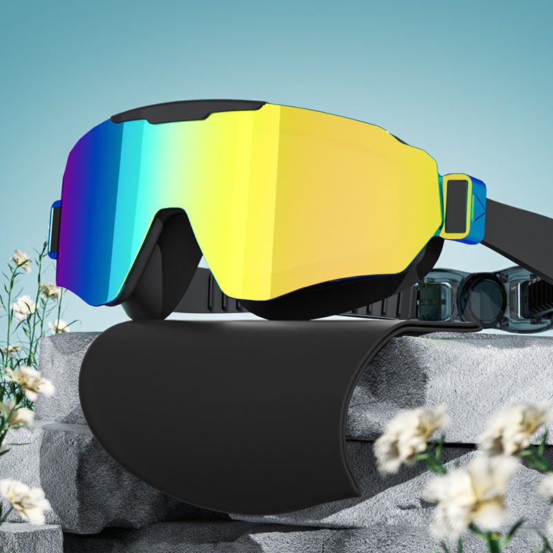 🥽🔥 50% RABATT! Antibeschlag & HD Schwimmbrille mit großem Rahmen – Weitwinkel, UV-Schutz & Anti-Fog für klare Sicht im Wasser ✨