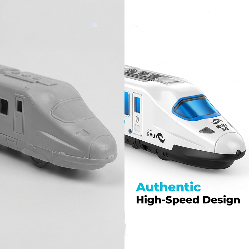 🚂 50% RABATT! ✨ Elektrischer Spielzeugzug – Leuchtend, stoß- und fahrbar & mit Musik – Interaktives Design, perfekt für Kleinkinder – fördert Motorik und Fantasie 🎵
