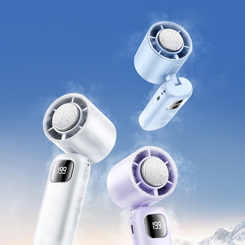 🌬️⏳ BEGRENZTE ZEIT: 50% RABATT! Tragbarer & wiederaufladbarer Handlüfter – Kompakt, leise & perfekt für Reisen, Büro & heiße Tage 🔋✨