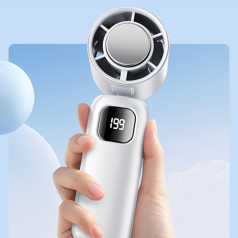 🌬️⏳ BEGRENZTE ZEIT: 50% RABATT! Tragbarer & wiederaufladbarer Handlüfter – Kompakt, leise & perfekt für Reisen, Büro & heiße Tage 🔋✨