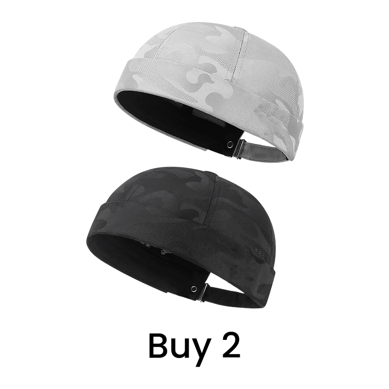 🧢⏰ 50% RABATT – NUR FÜR KURZE ZEIT! Atmungsaktive Mesh-Kappe ohne Schirm – Leicht & bequem für Alltag und Freizeit 🌬️