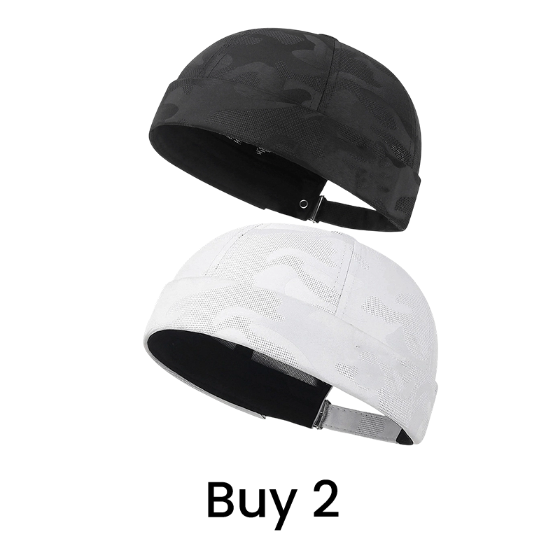 🧢⏰ 50% RABATT – NUR FÜR KURZE ZEIT! Atmungsaktive Mesh-Kappe ohne Schirm – Leicht & bequem für Alltag und Freizeit 🌬️