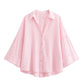 👚⏰ 50% RABATT – NUR FÜR KURZE ZEIT! Elegante Damenbluse aus Leinenmischung – Lockerer Schnitt mit weiten Ärmeln – Perfekt für Sommer, Büro & besondere Anlässe 🌿✨