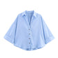 👚⏰ 50% RABATT – NUR FÜR KURZE ZEIT! Elegante Damenbluse aus Leinenmischung – Lockerer Schnitt mit weiten Ärmeln – Perfekt für Sommer, Büro & besondere Anlässe 🌿✨