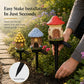 🍄✨ ZEITLICH BEGRENZTES SONDERANGEBOT! Märchenhafte Solar-Gartenleuchte im Pilzhäuschen-Design – Verzaubert deinen Garten mit warmem Licht 🌙