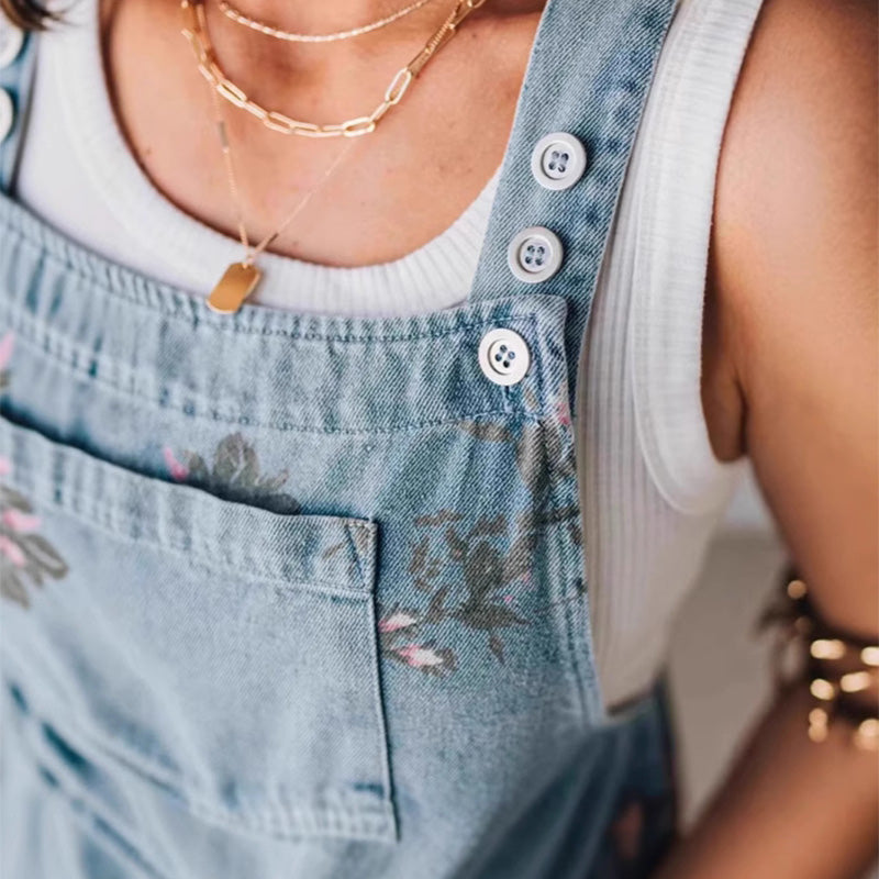 👖🛍️ 50% RABATT! Stylische Damen Jeans Overall – Lässig, bequem & alltagstauglich ✨