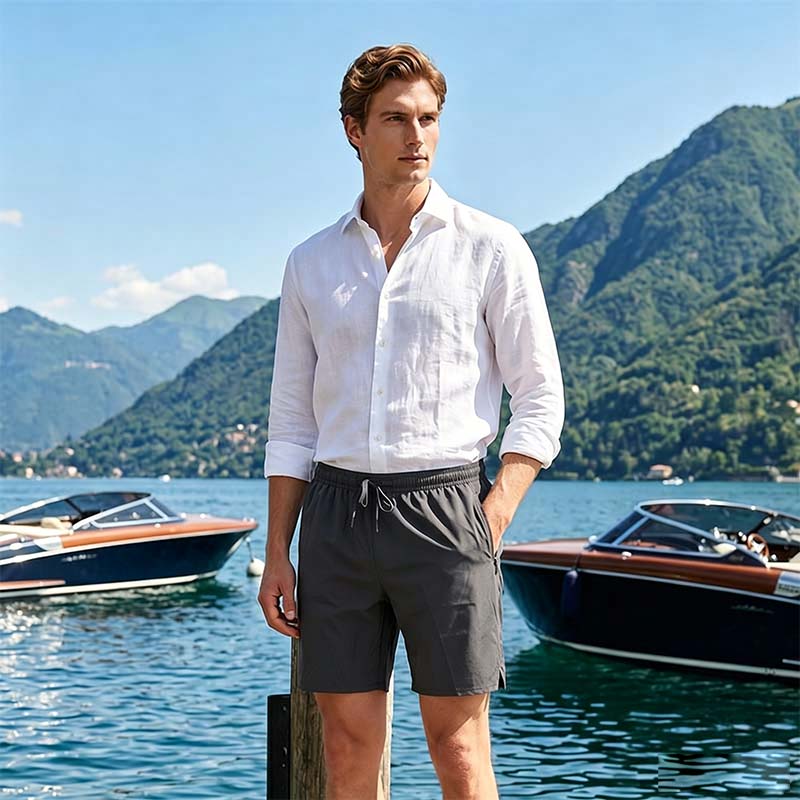 👕🏃‍♂️ 50% RABATT! Lässige und bequeme Herrenshorts – Leicht, atmungsaktiv & ideal für Sommer, Sport & Freizeit ✨