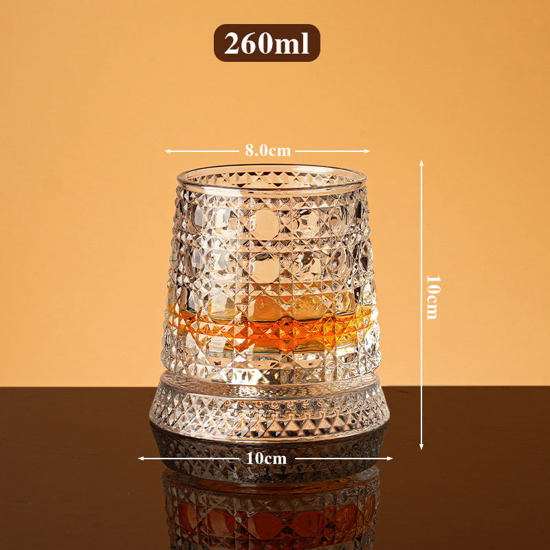 📢📢50 % Rabatt!!🥳🏰 360° drehbarer Whisky-Glasbecher