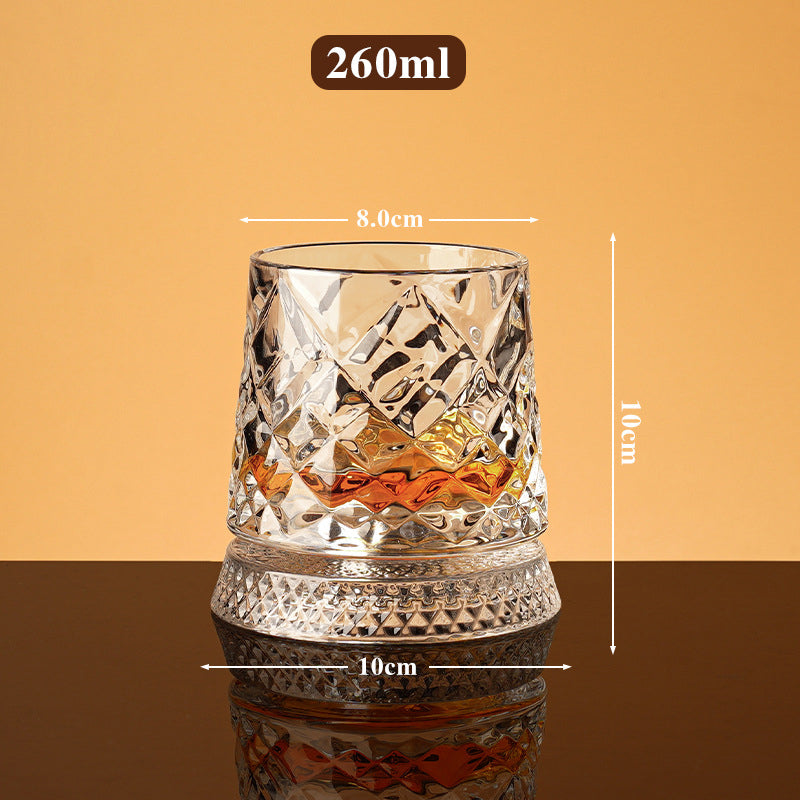 📢📢50 % Rabatt!!🥳🏰 360° drehbarer Whisky-Glasbecher