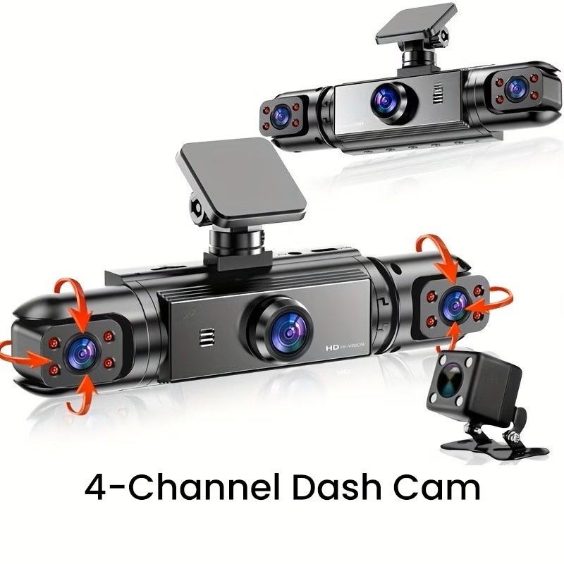 🚘🎥 50% RABATT! 360°-Dashcam mit 1080P HD-Aufnahme – Lückenlose Überwachung für Ihr Fahrzeug – Perfekt für sicheres Fahren & Parken ✨