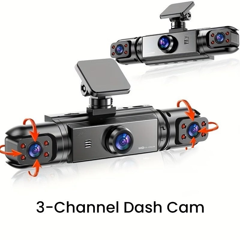 🚘🎥 50% RABATT! 360°-Dashcam mit 1080P HD-Aufnahme – Lückenlose Überwachung für Ihr Fahrzeug – Perfekt für sicheres Fahren & Parken ✨