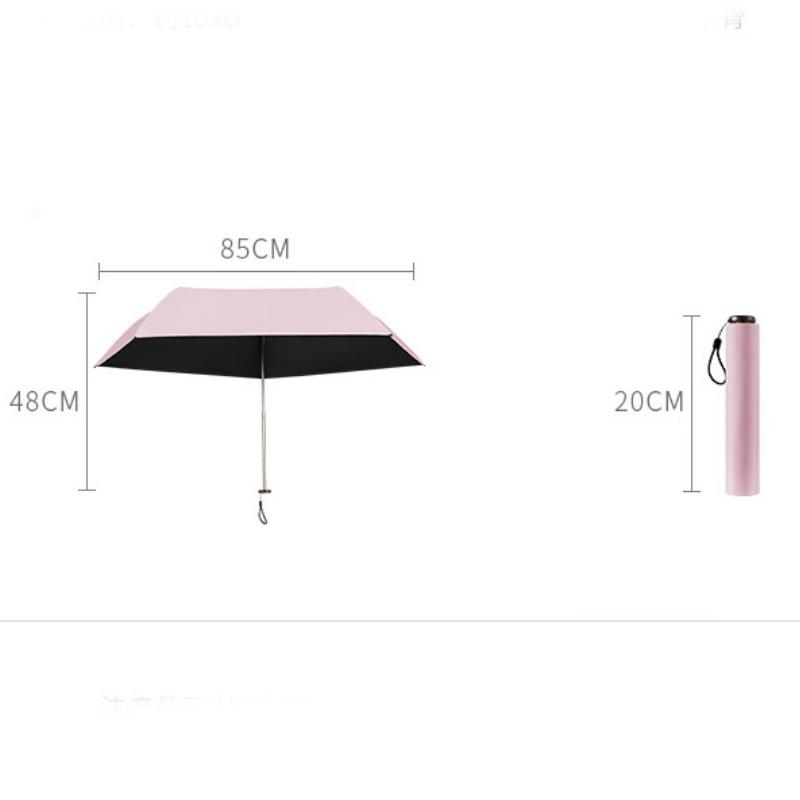 🏖️ Sommer-Sale 60% Rabatt 🏝️🏖️Ultraleichter kompakter Regenschirm für jedes Wetter🧊🍃