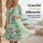 👗🌺 50% RABATT! Elegantes 2-teiliges Set aus Chiffonkleid und Strickjacke für Damen – Leicht, luftig & perfekt für festliche Anlässe & laue Sommerabende ✨