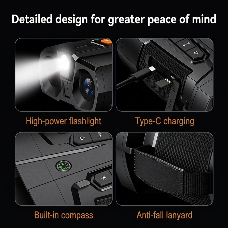 🔭 50% RABATT! 🌙 HD-Infrarot-Nachtsichtfernglas – 800 m Reichweite, klar & robust – Ideal für Tierbeobachtung & Outdoor-Abenteuer 🦉