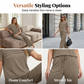 🛋️🌍 BESTSELLER IM NETZ! 2-teiliges Loungewear-Set für Damen – Weich, bequem & perfekt für entspannte Tage zu Hause ✨
