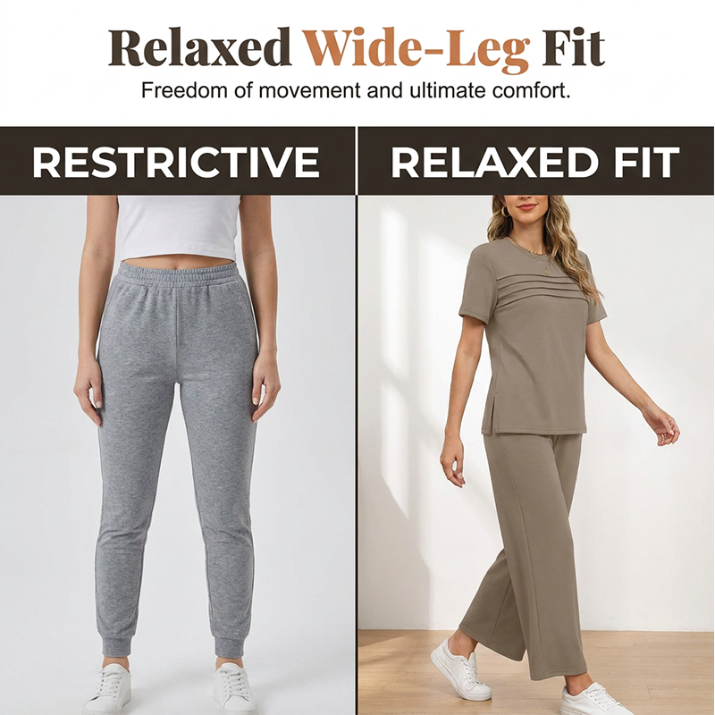 🛋️🌍 BESTSELLER IM NETZ! 2-teiliges Loungewear-Set für Damen – Weich, bequem & perfekt für entspannte Tage zu Hause ✨