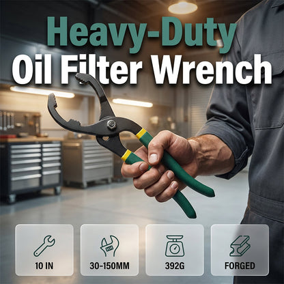 🔧🔩 50% RABATT! Verstellbarer Ölfilterschlüssel – Robust, stufenlos justierbar & ideal für Kfz-Reparaturen & Ölwechsel