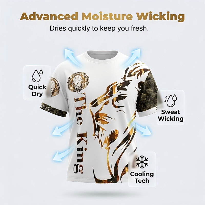 🦁☀️ MID-SEASON SALE: −50% NUR FÜR KURZE ZEIT! 2-teiliges Freizeit-Set für Herren – Mit Löwen-Print, bequemes Oberteil & Shorts, atmungsaktiv & vielseitig für Sommer & Alltag 🩳✨