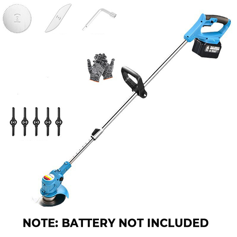 🌿🔋 LIMITIERT! Multifunktionales kabelloses Rasentrimmer-Set – 3-in-1 mit Teleskopstange & Kantenfunktion ✂️🚫 Kabel