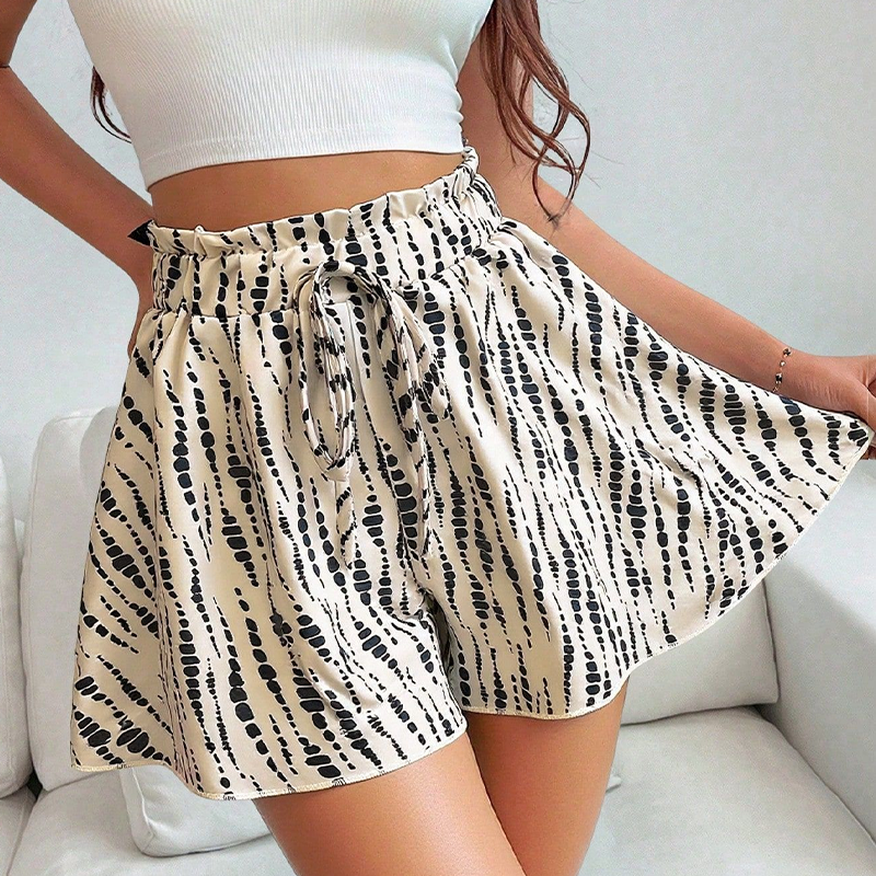 👖🌬️ 50% RABATT! Luftige Damen-Shorts mit hoher Taille und Kordelzug – Bequem, lässig & perfekt für Sommer & Alltag ✨