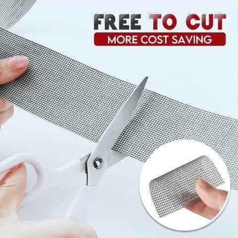 SOMMER HEISSER VERKAUF: BUY 2 GET 3 FREE! Fenster Fliegengitter Reparaturset – Einfach zu kleben, langlebig & perfekt für zerrissene Insektenschutzgitter 🦟