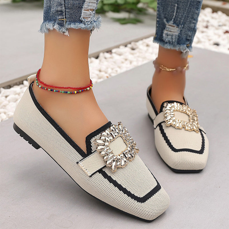 👞🌿 50% RABATT! Atmungsaktive Loafer mit eckiger Zehenpartie – Bequem & vielseitig – Perfekt für Büro, Freizeit oder Reisen – Leichte Sohle & strapazierfähiges Material 🥿