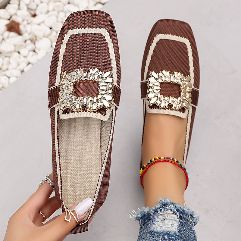 👞🌿 50% RABATT! Atmungsaktive Loafer mit eckiger Zehenpartie – Bequem & vielseitig – Perfekt für Büro, Freizeit oder Reisen – Leichte Sohle & strapazierfähiges Material 🥿