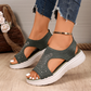 👡🌺 50% RABATT! Damen-Sandalen mit Strasssteinen und Plateausohle – Funkelnd, feminin & perfekt für Sommer, Partys & besondere Anlässe ✨