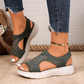 👡🌺 50% RABATT! Damen-Sandalen mit Strasssteinen und Plateausohle – Funkelnd, feminin & perfekt für Sommer, Partys & besondere Anlässe ✨
