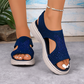 👡🌺 50% RABATT! Damen-Sandalen mit Strasssteinen und Plateausohle – Funkelnd, feminin & perfekt für Sommer, Partys & besondere Anlässe ✨