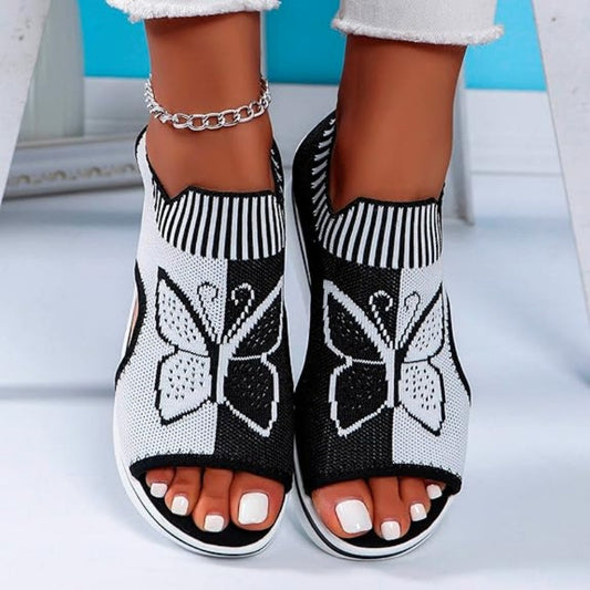 👡🌿 50% RABATT! Damen Casual Peep-Toe Platform Sandalen – Bequemer Plateauabsatz, luftiges Design & perfekt für Strand, Urlaub & Alltag ☀️