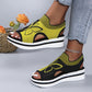 👡🌿 50% RABATT! Damen Casual Peep-Toe Platform Sandalen – Bequemer Plateauabsatz, luftiges Design & perfekt für Strand, Urlaub & Alltag ☀️