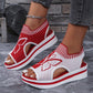 👡🌿 50% RABATT! Damen Casual Peep-Toe Platform Sandalen – Bequemer Plateauabsatz, luftiges Design & perfekt für Strand, Urlaub & Alltag ☀️