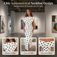 👗🎀 50% RABATT! Weiß-Schwarzes Polka-Dot Asymmetrisches Kleid – Vintage-Charme, schmeichelhafte Silhouette & perfekt für Sommer, Party & Date ✨
